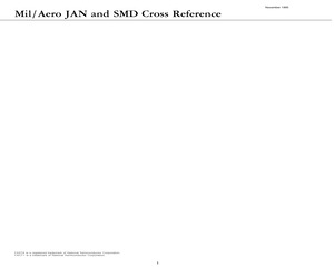 MIL/AERO JAN AND SMD CROSS REFERENCE.pdf