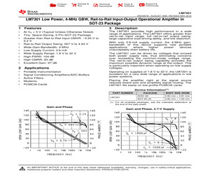 LM7301IM5X/NOPB.pdf