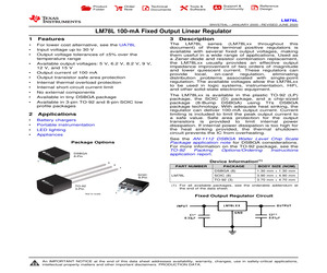 LM78L05ACM/NOPB.pdf