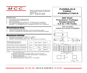 P4SMAJ130A.pdf