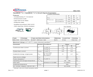 BSL316CL6327.pdf