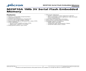 M25P10-AVMN6TPYA.pdf