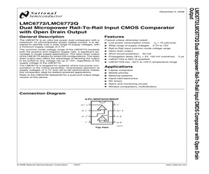 LMC6772AIMM/NOPB.pdf