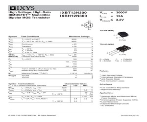 IXBH12N300.pdf