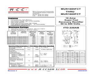 MUR1605FCT.pdf