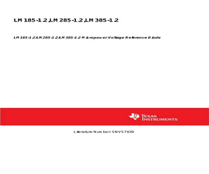 LM385BYM-1.2 NOPB.pdf