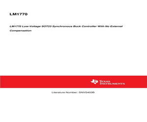 LM1770UMF/NOPB.pdf