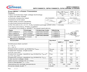 SPI11N60C3XKSA1.pdf