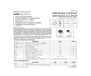 IRF840LCSTRRPBF.pdf