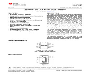 DS92LV010ATMX/NOPB.pdf