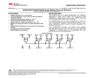 DS26C32ATM/NOPB.pdf